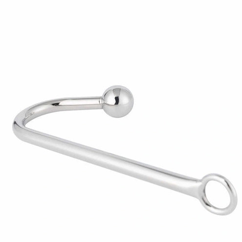 3294 Hook Sex Anal Toy Smooth Metal AllNight 0121